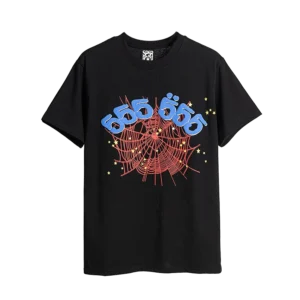 T-Shirt 555 Black - Bold Style with a Signature Edge