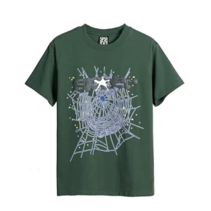 T-Shirt SP5 Green - Bold Streetwear with Vibrant Appeal