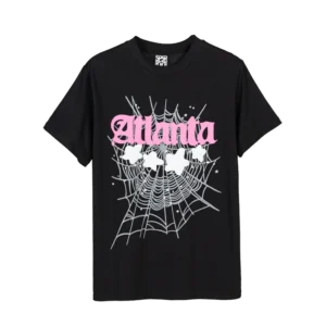 T-Shirt Atlanta Black - Bold Urban Energy in Classic Black