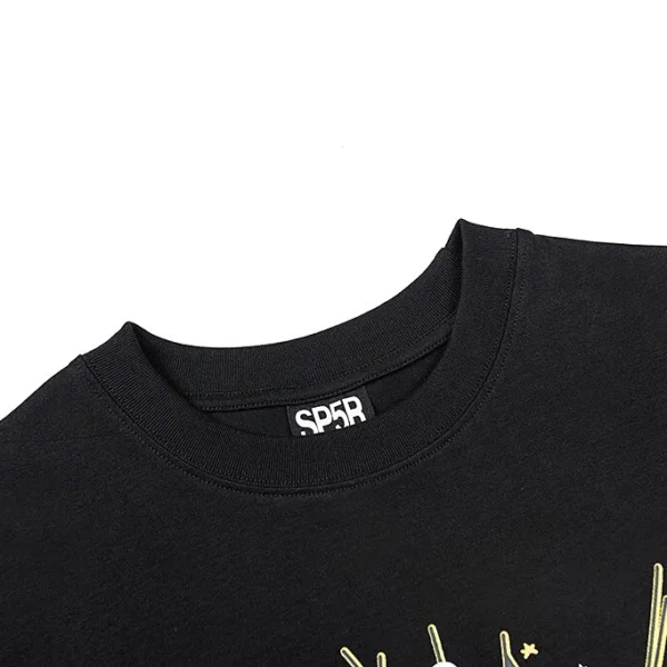 T-Shirt SP5 Black - Iconic Streetwear with Timeless Appeal