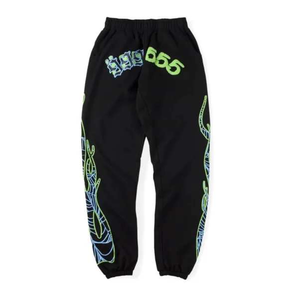 Spider 999 Club Spider Young Thug Sweatsuit Black