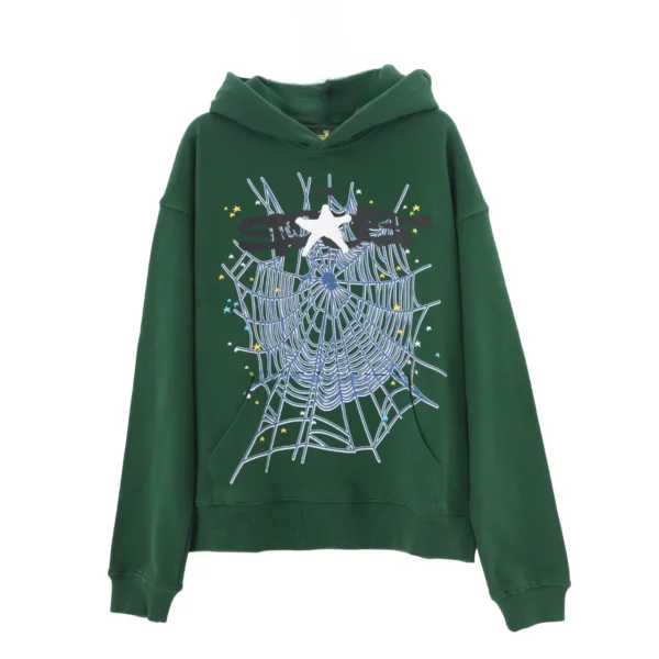 Spider Hoodie SP5 Green