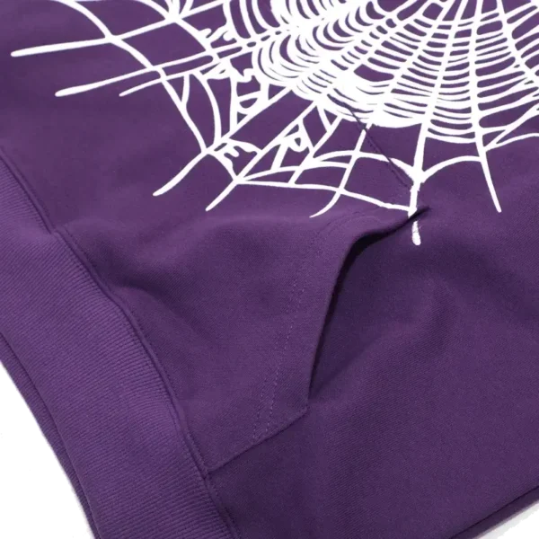 Spider OG Web Hoodie Purple