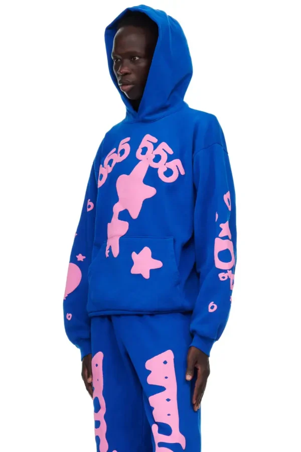 Spider Beluga Hoodie Blue
