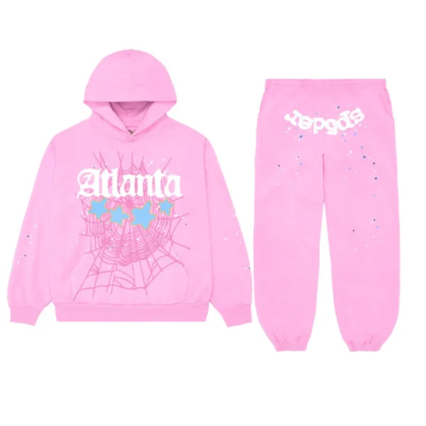 Spider Atlanta Tracksuit Pink