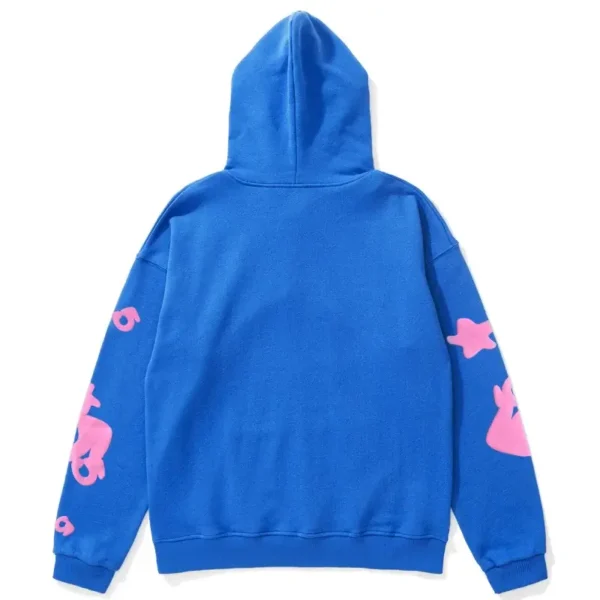 Spider Beluga Hoodie Blue