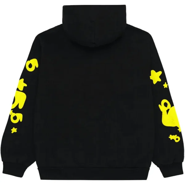 Spider Beluga Hoodie Onyx/YellowOnyx