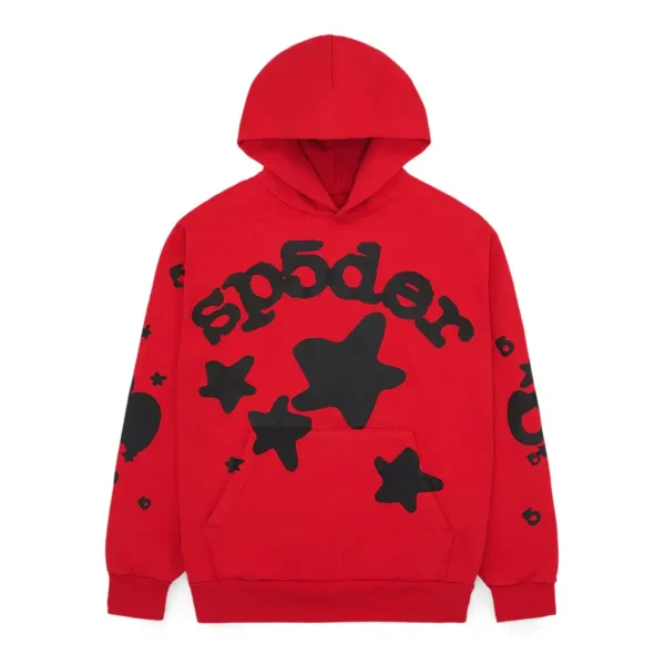 Spider Beluga Sweatsuit in Red