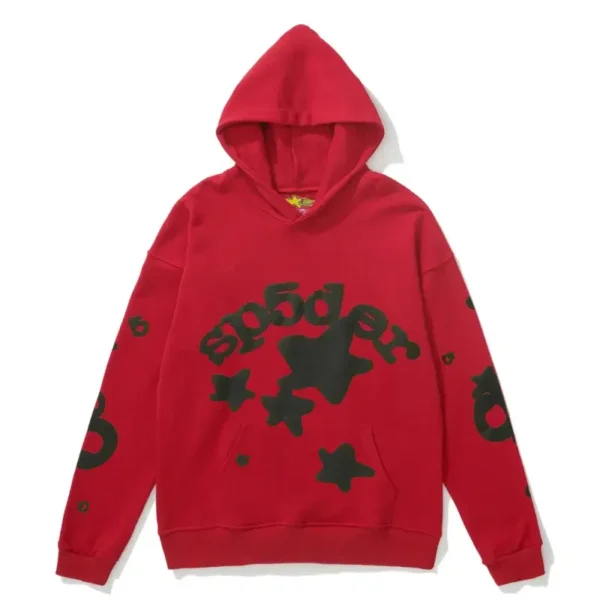 Spider Beluga Red Hoodie
