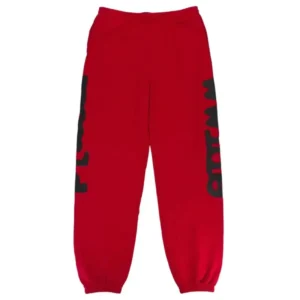 Beluga Track Pants Red - Streetwear Sweatpants