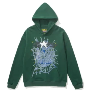 Spider Hoodie SP5 Green