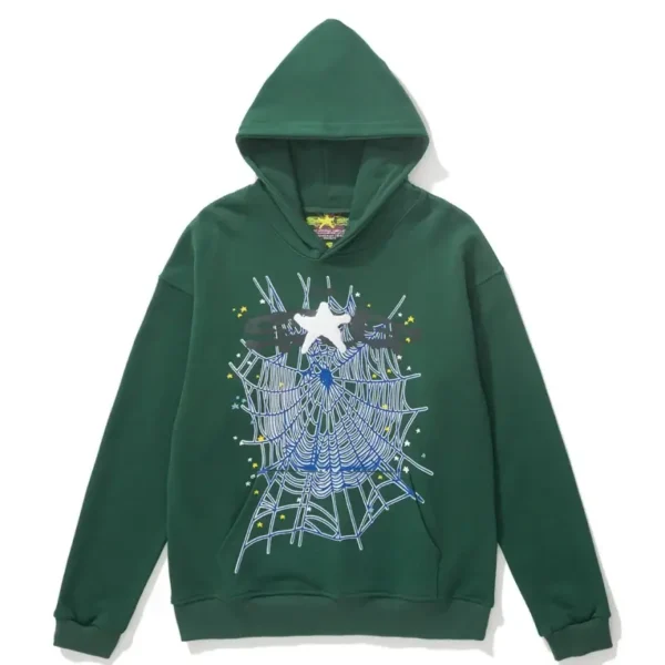Spider Hoodie SP5 Green