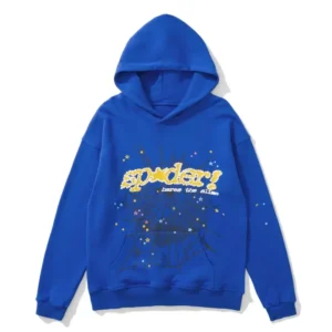 Spider Hoodie Blue