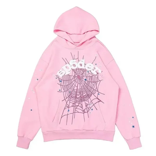 Spider OG Web Hoodie Pink