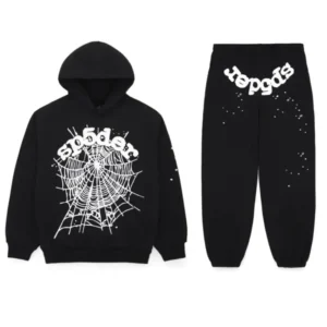 Spider OG Web Tracksuit Black - Streetwear Hoodie & Joggers Set