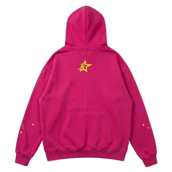 Spider PNK Hoodie in Pink