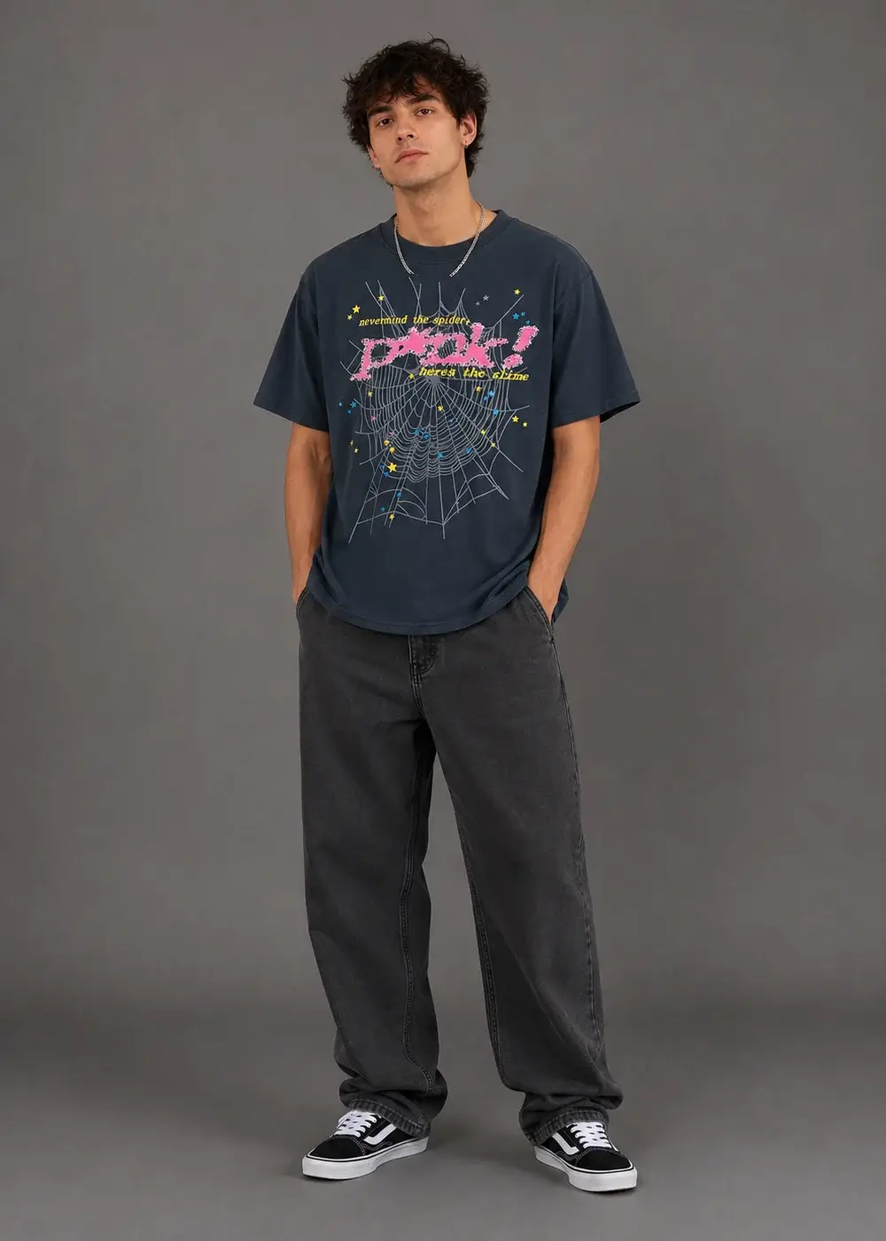 T-Shirt P*nk Dark Grey - Subtle Edge with a Bold Statement