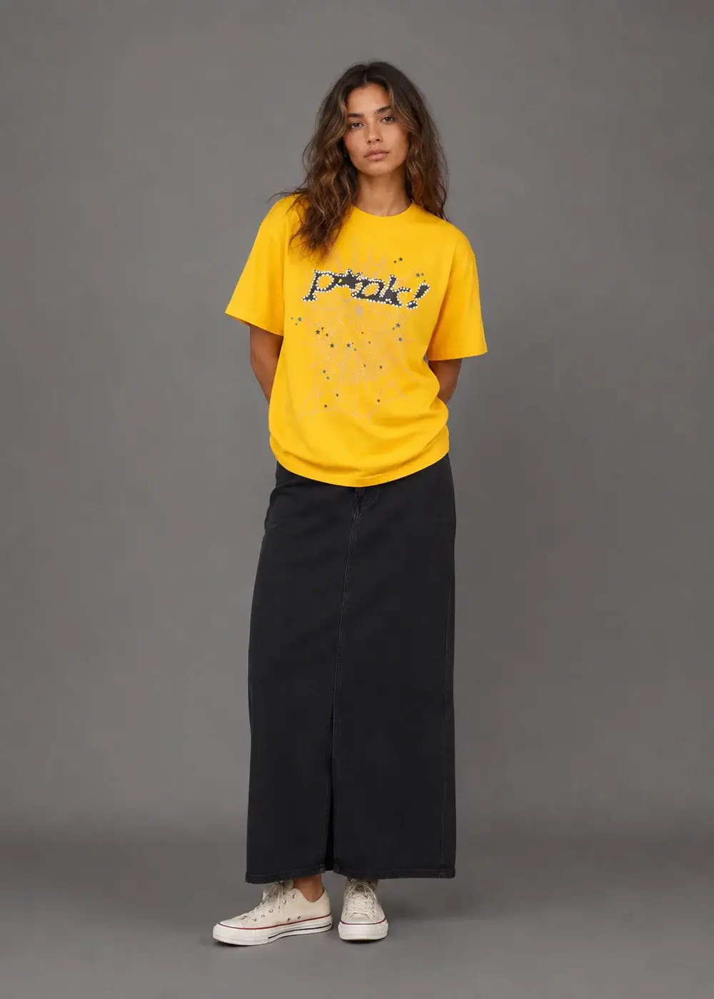 T-Shirt P*nk Yellow - Vibrant Streetwear with Bold Energy