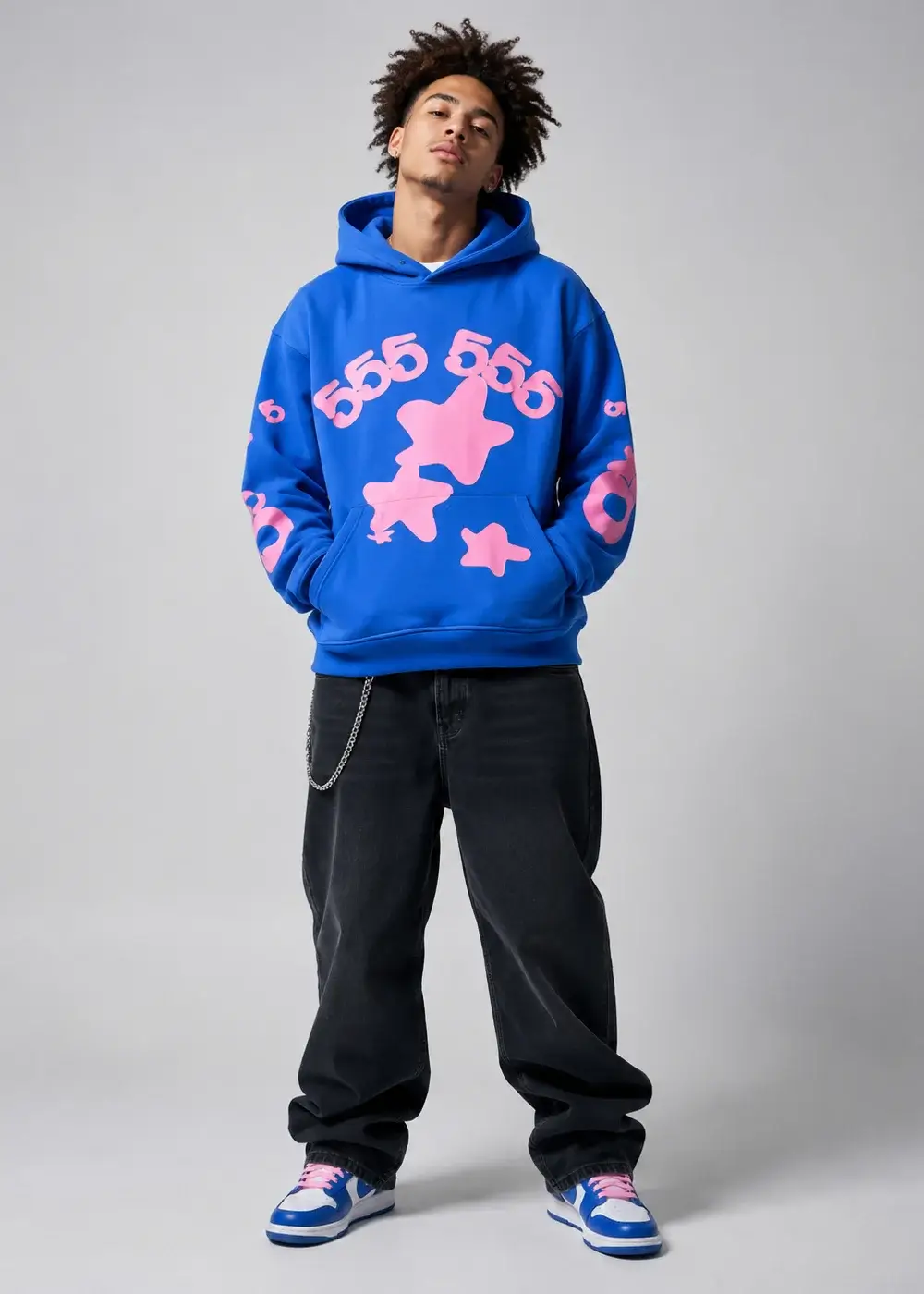 Spider Beluga Hoodie Blue