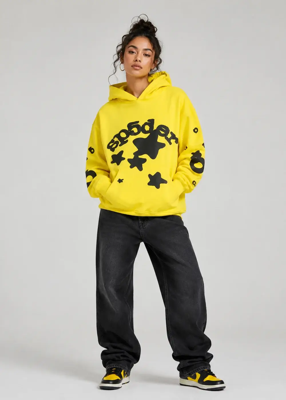 Spider Beluga Hoodie Gold