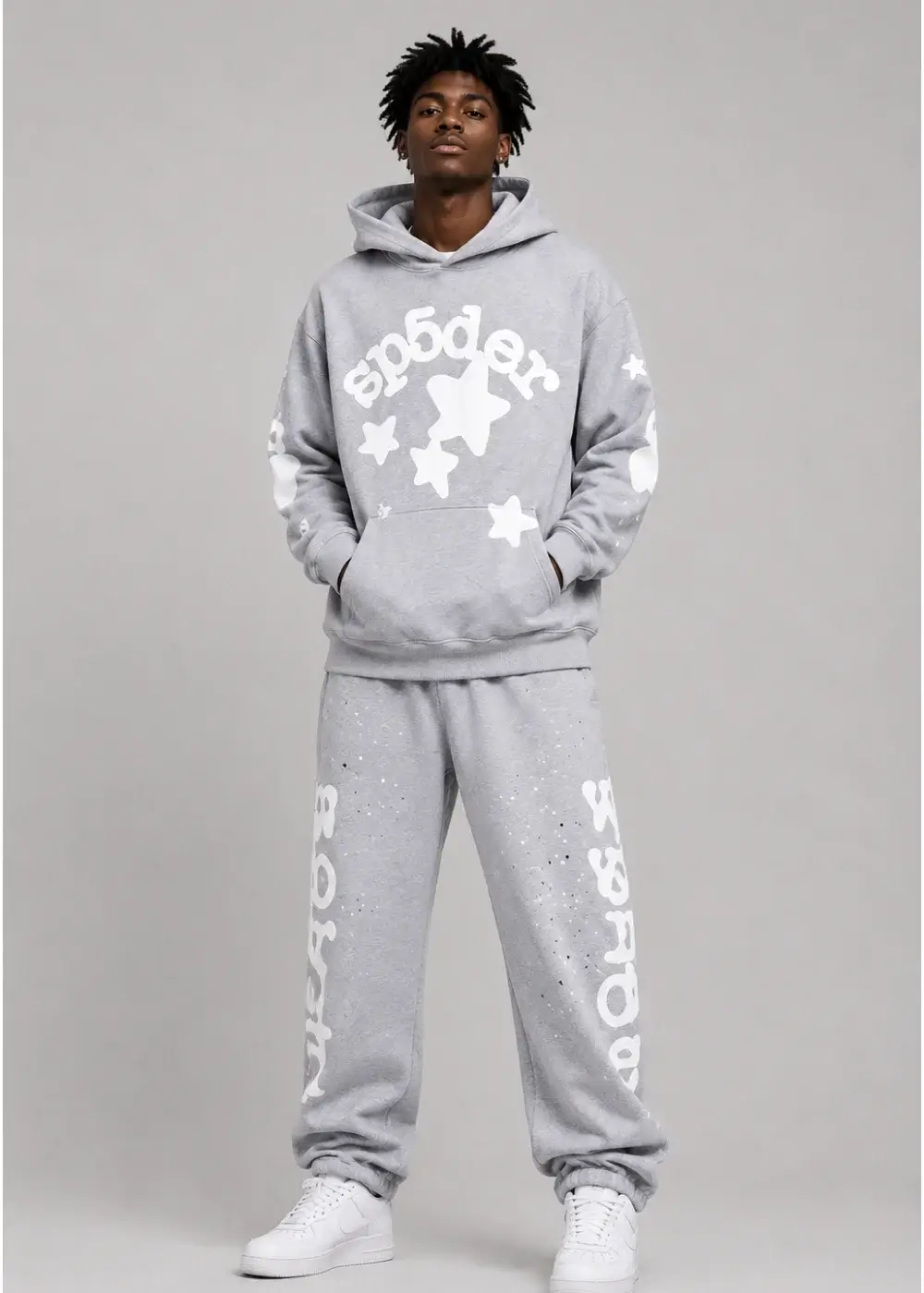 Spider Beluga Tracksuit Heather Grey