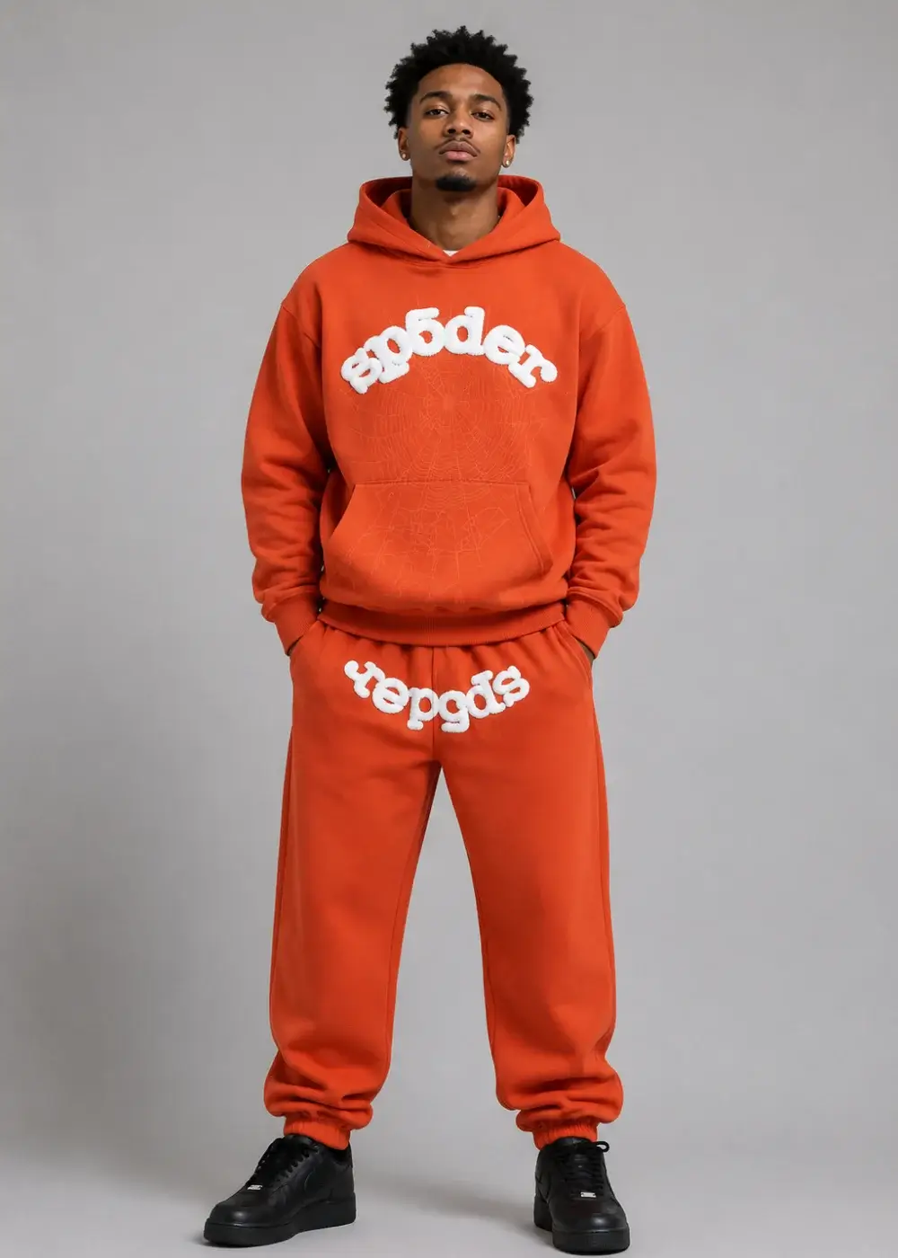 Spider Orange Logo Spider Worldwide Sweatsuit