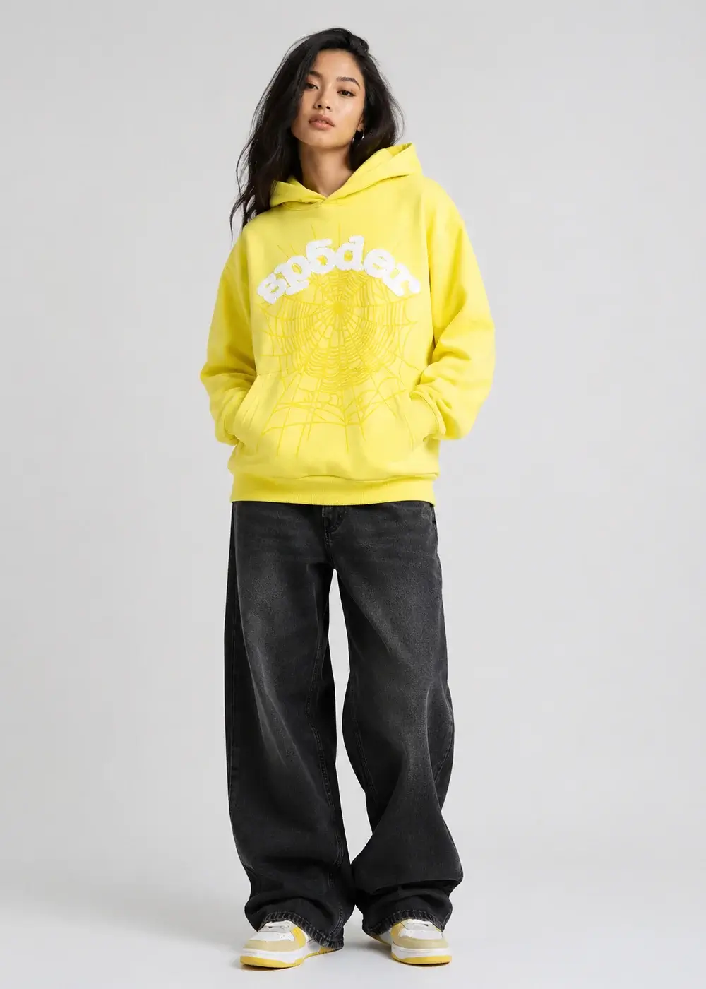 Spider OG Web Hoodie Yellow