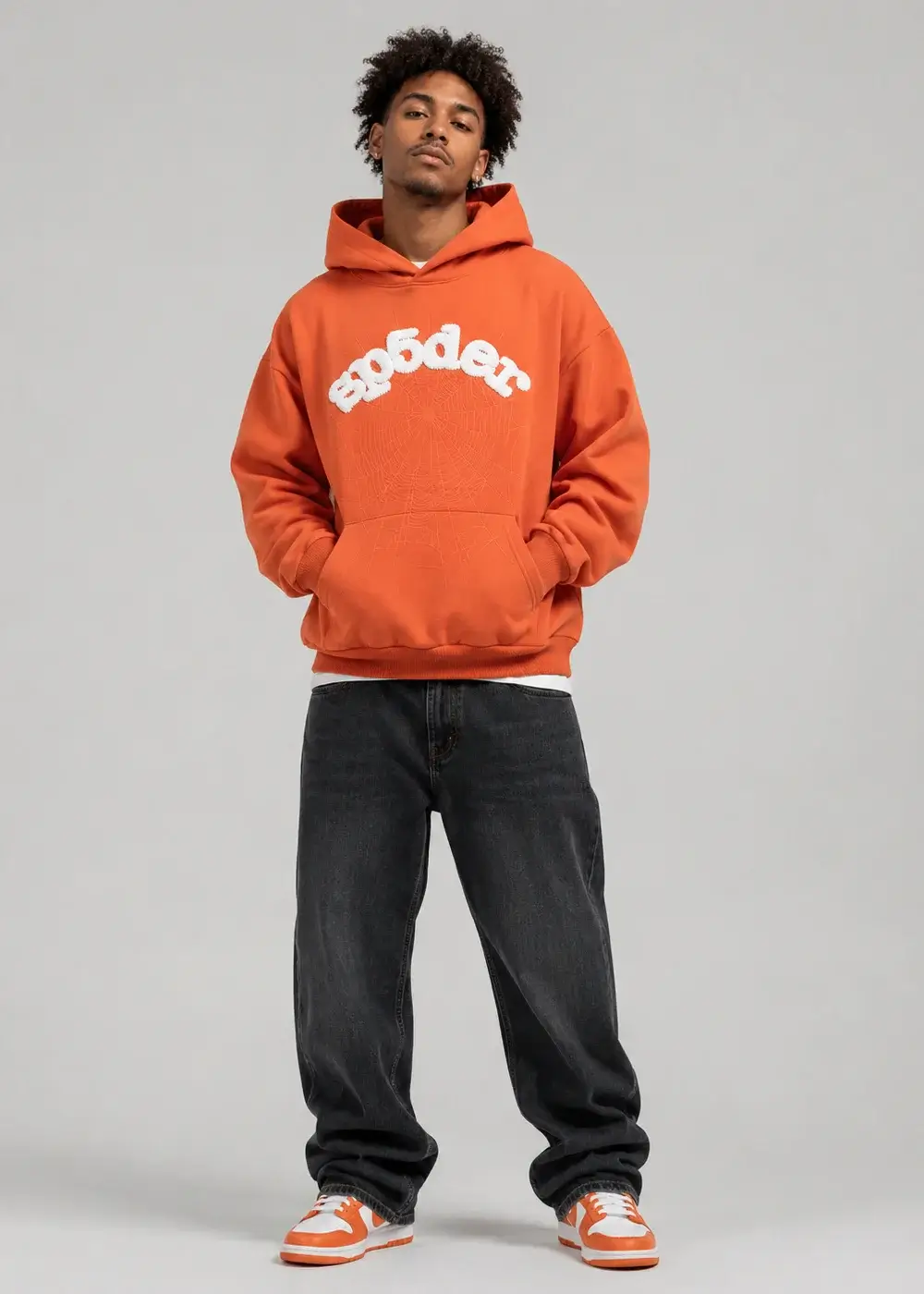 Spider OG Web Hoodie Ginger