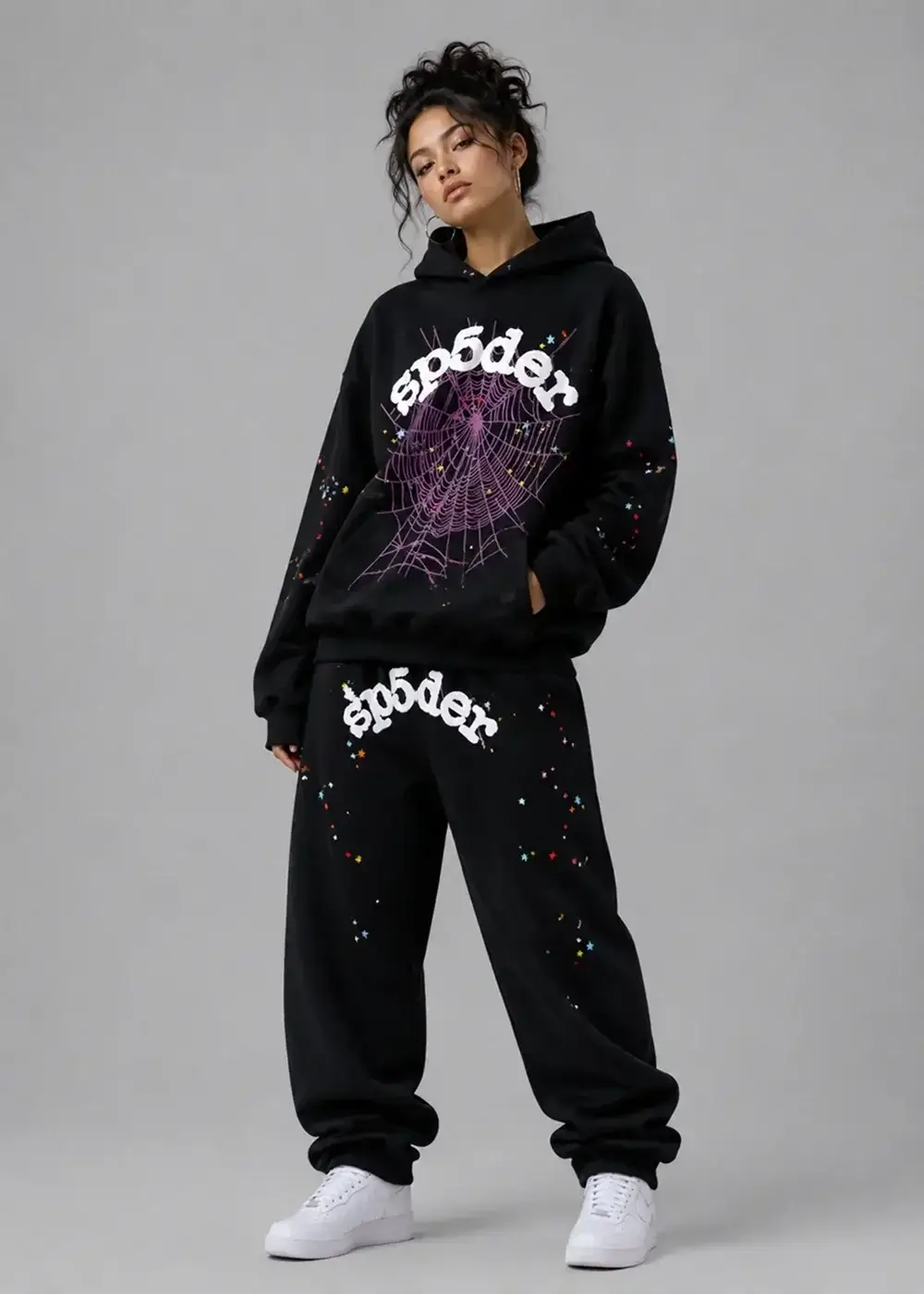 Spider Black Worldwide Sweatsuit