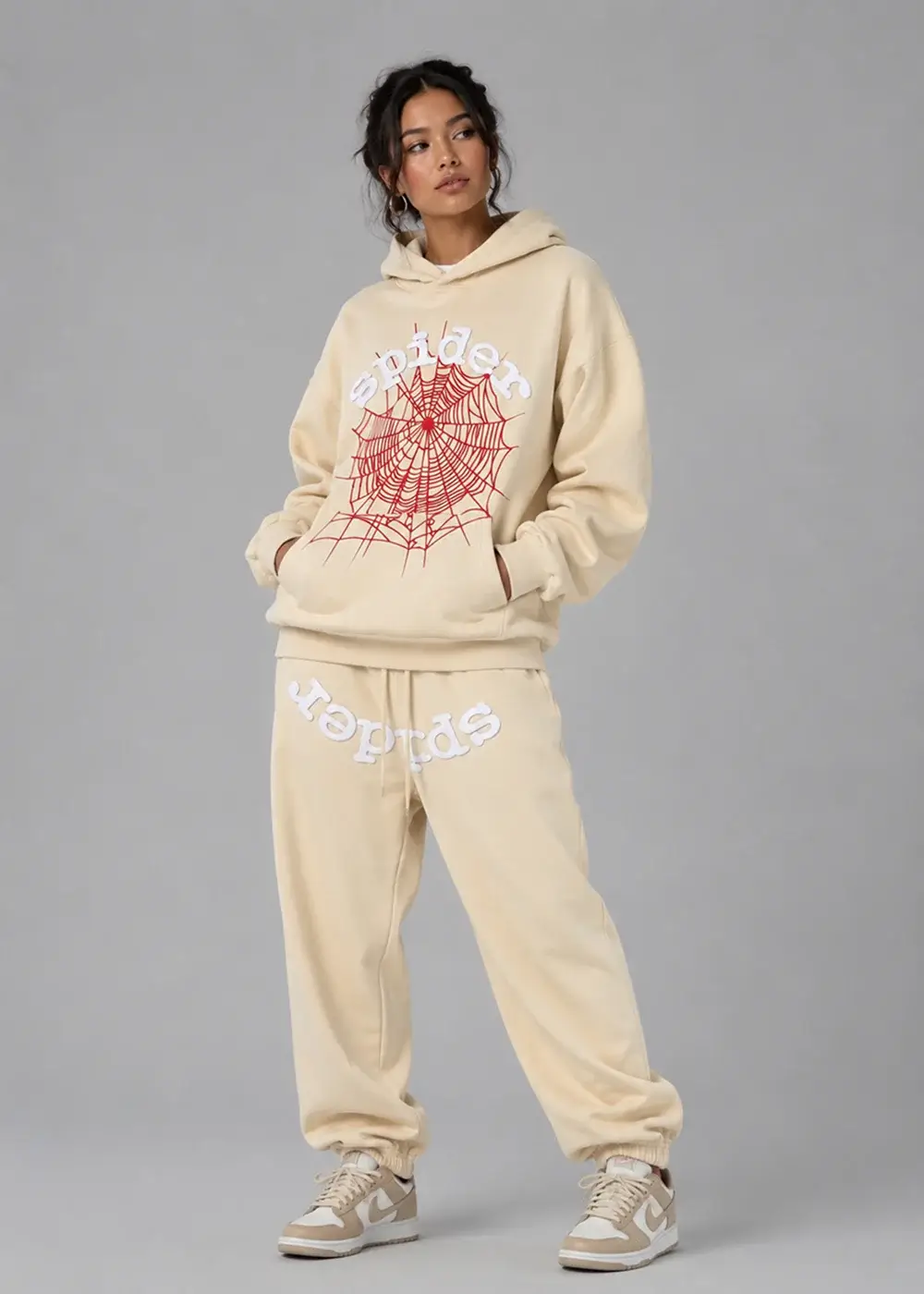 Spider worldwide Sweatsuit Beige