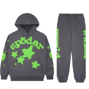 Spider Sweatsuit Beluga Slate Grey