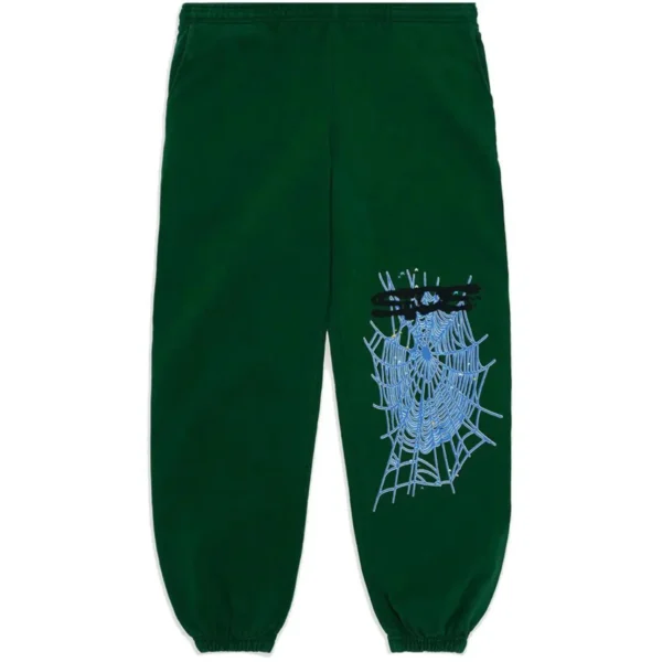 Spider Web Sweatsuit Hunter Green