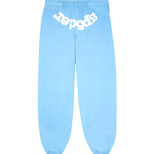 Spider Web Sweatsuit Sky Blue