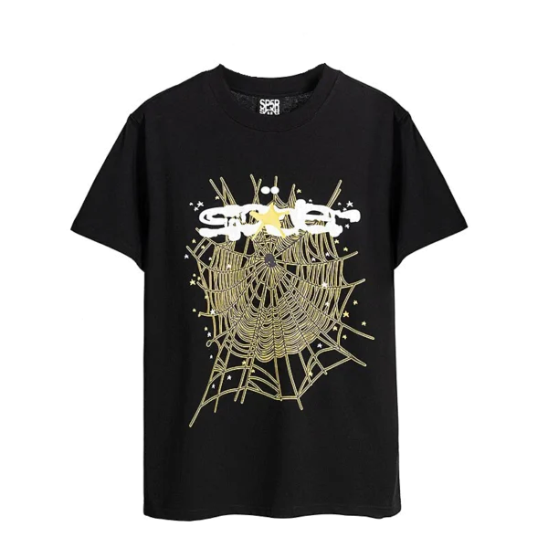 T-Shirt SP5 Black - Iconic Streetwear with Timeless Appeal