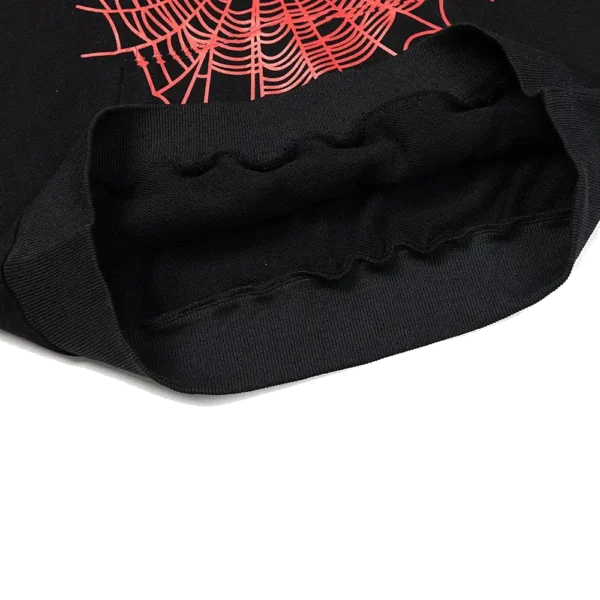 Spider Black Hoodie - OG Web Spider Hoodie Black/Red
