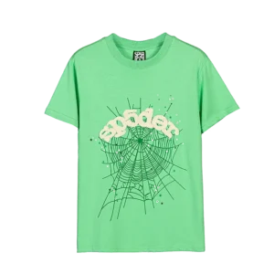 T-Shirt Web Green - Bold and Edgy Streetwear Design