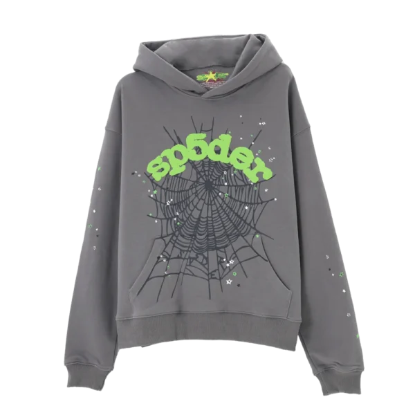 Spider Web Sweatsuit Slate Grey