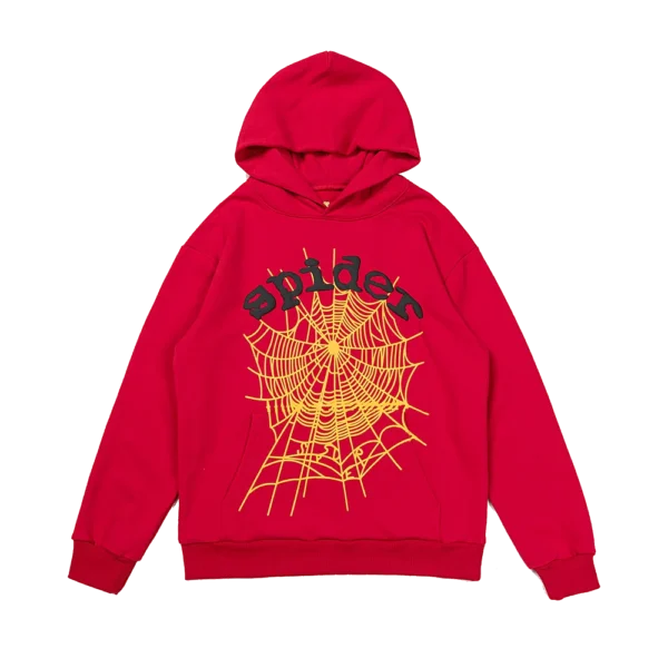 Spider OG Web Hoodie Red