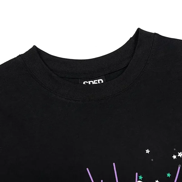 T-Shirt Web Black - Streetwear with Iconic Web Design