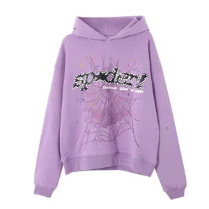 Spider Acai Hoodie Purple