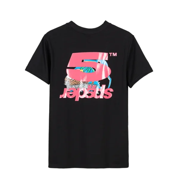 T-Shirt Motocross Black - Bold Streetwear with an Edge