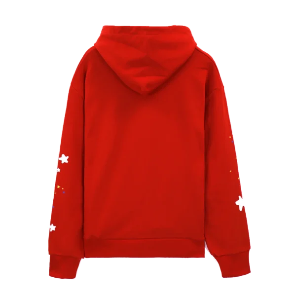 Spider SP5 Red Hoodie - Bold Streetwear with Iconic Appeal