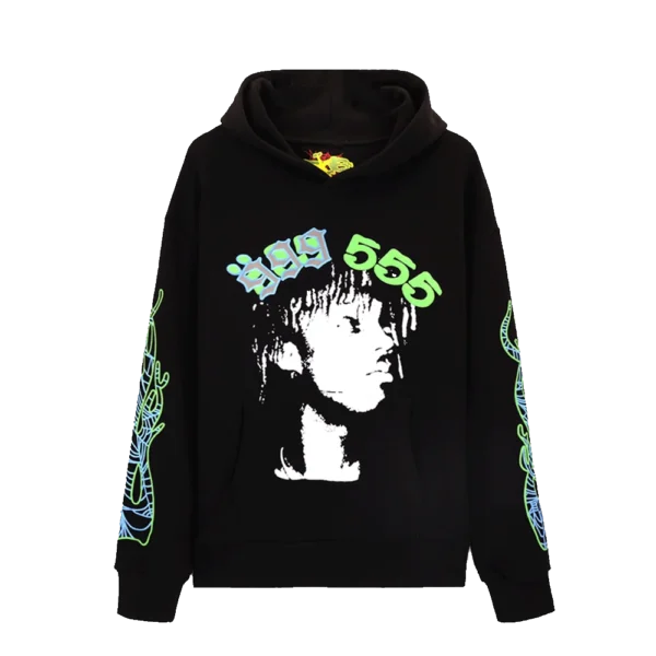 Spider 999 Club Spider Young Thug Sweatsuit Black