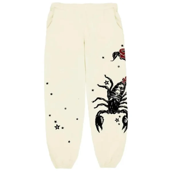 Spider x Mariah The Scientist Scorpion Sweatpant Cream